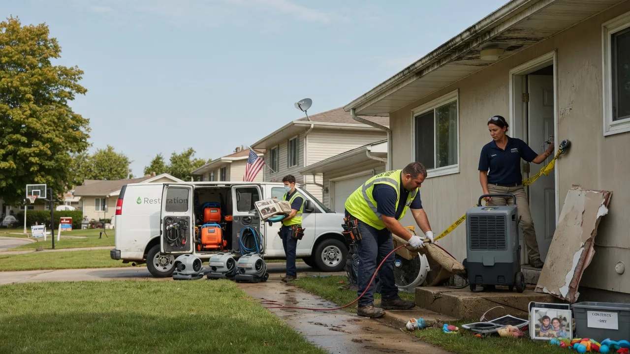 Water Damage Restoration in Fishertown, PA near me